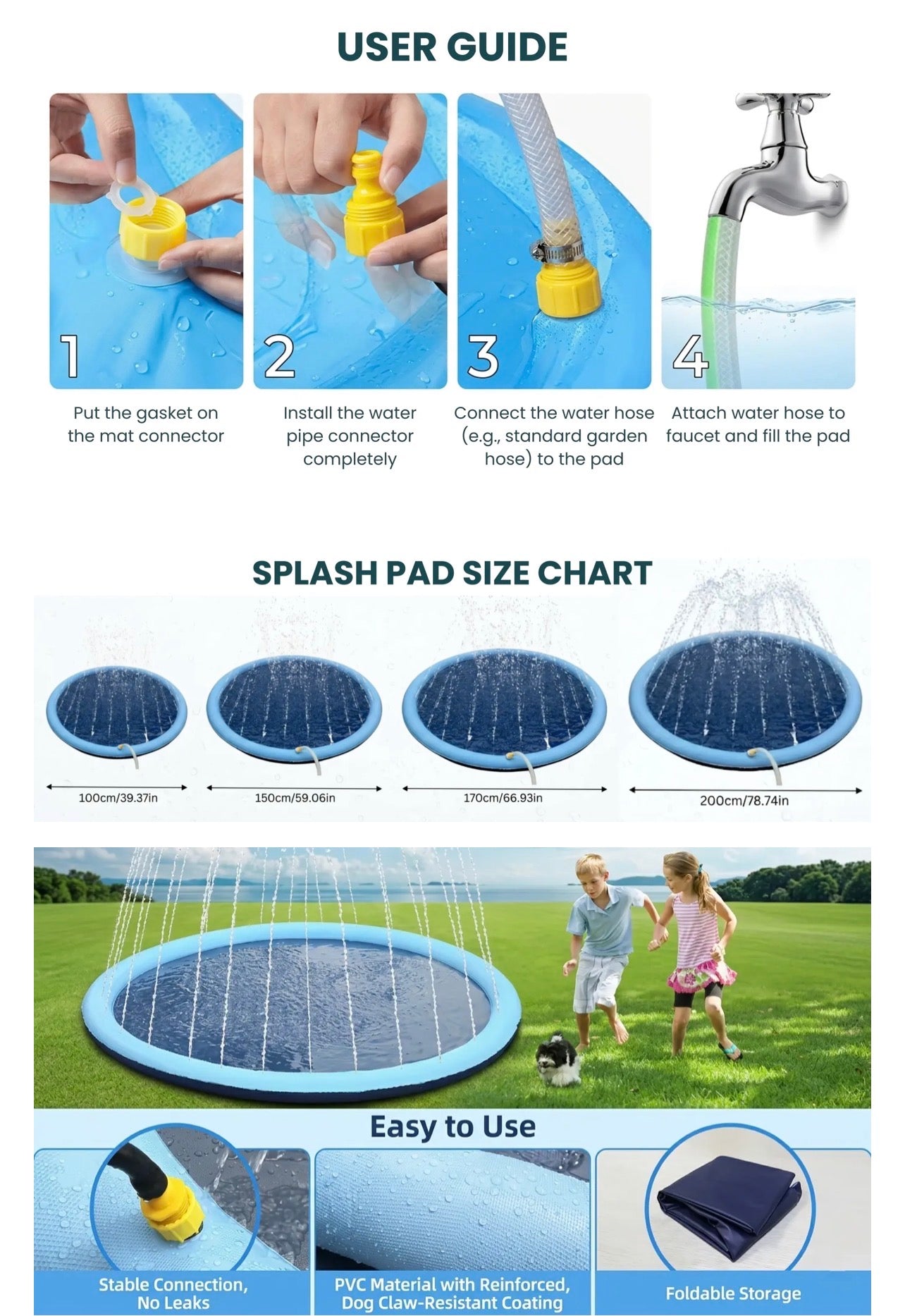 Dog cooling pad 39in